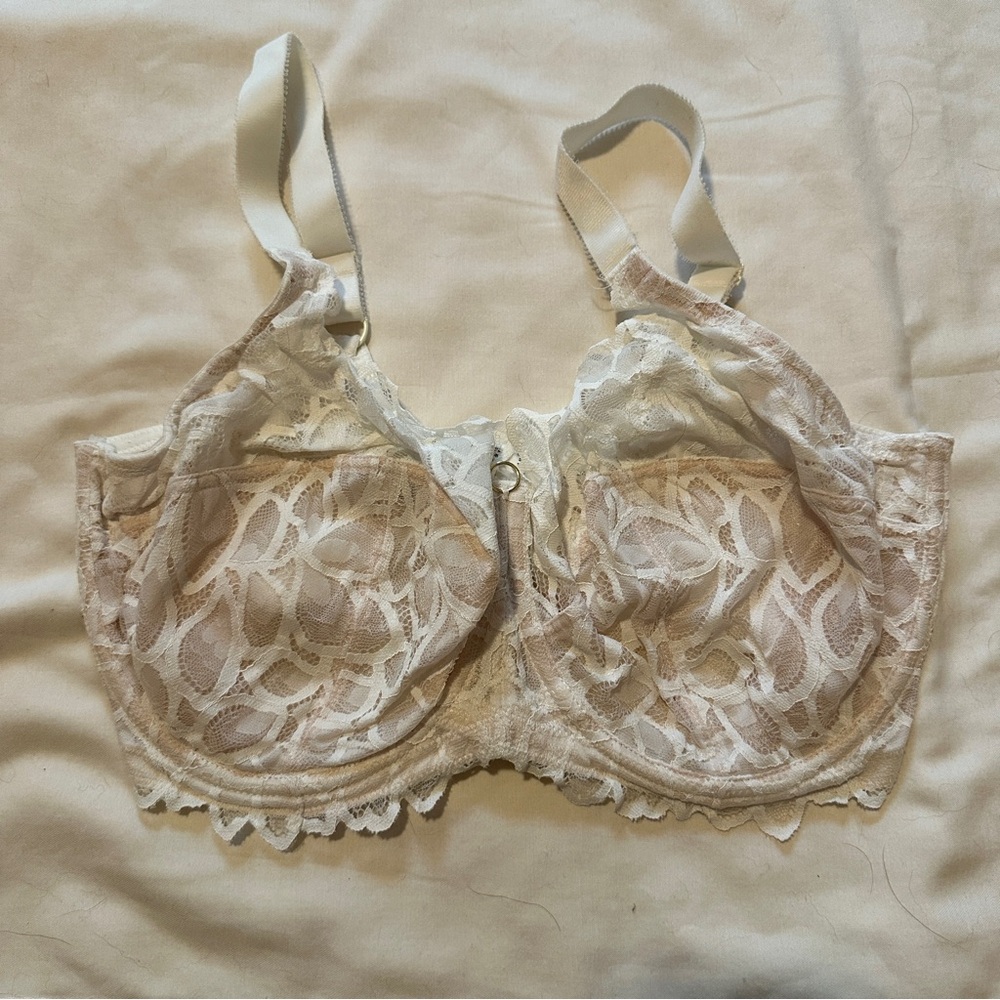 Panache Ivory Lace Full-Cup Underwire Bra